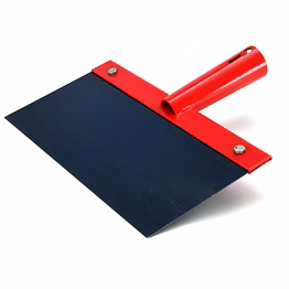 scrapper with blade with or without support