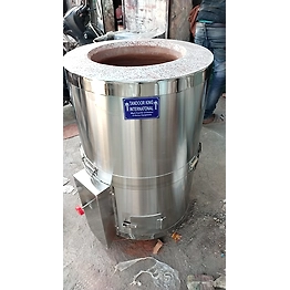 Tandoor king Stainless steel drum tandoor