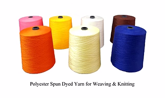 Polyester Spun dyed Yarn