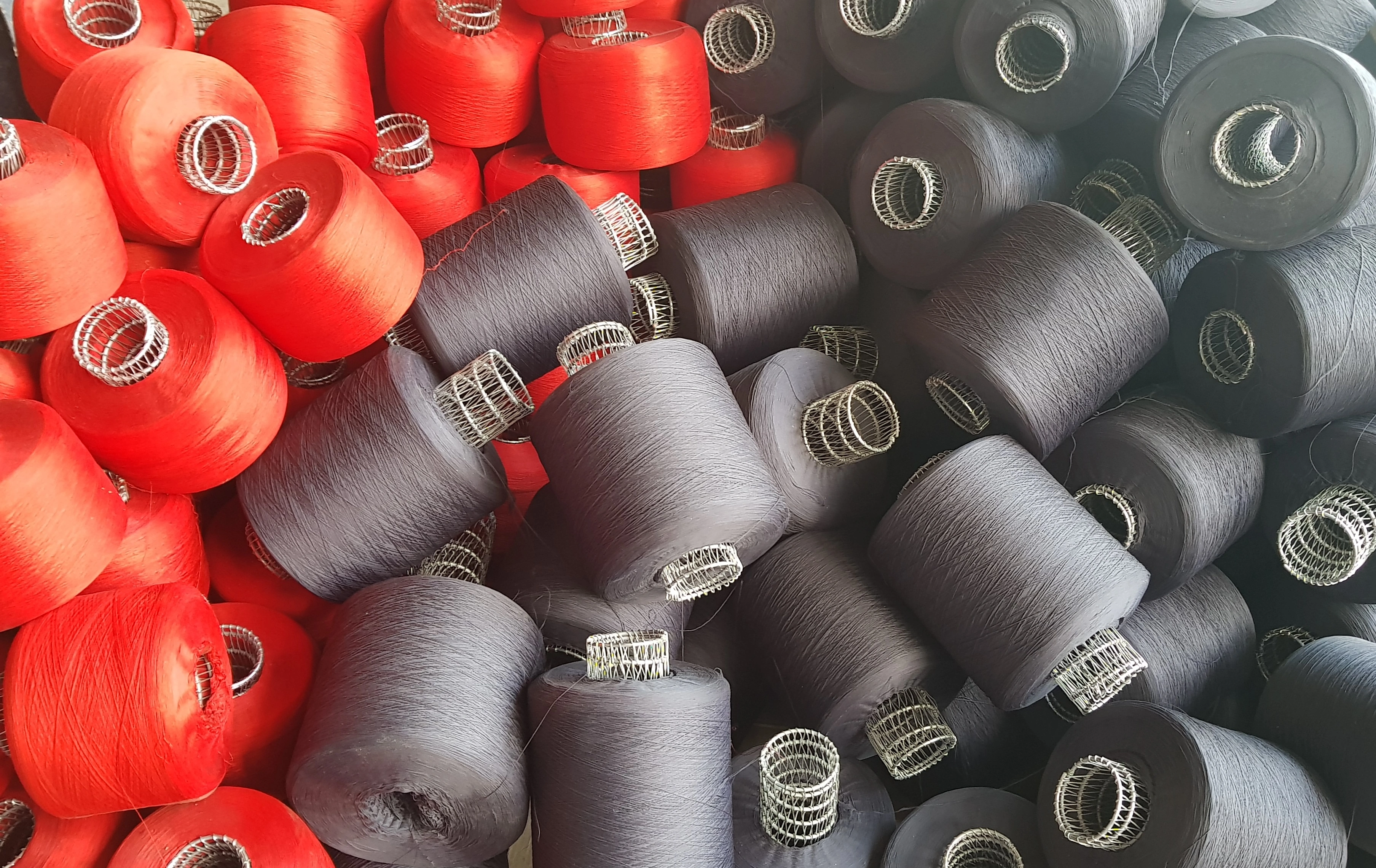 Polyester Spun dyed Yarn-1