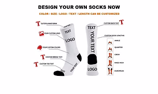 CUSTOM MADE SOCKS