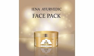 Natural Tan Removal Product Ayurvedic Face Pack. IENA Glotac Mud Pack for Acne, Pimple and Tan Removal.