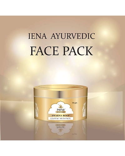 Natural Tan Removal Product Ayurvedic Face Pack. IENA Glotac Mud Pack for Acne, Pimple and Tan Removal.-4