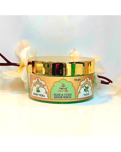 Aloe vera Anti-acne gel serum with Tulsi extracts (Holy Basil) 50 gm-12538496