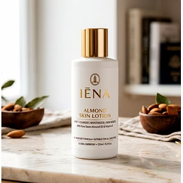 almond lotion for skin smoothening and hydrating with spf.