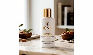 Almond lotion for skin smoothening and hydrating with SPF.