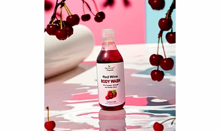 Red Wine Body Wash | Cleanses Skin, Antioxidant-Rich, Hydrating, Cooling Effect, Deep Cleansing - 300 ml