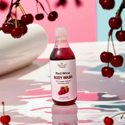 Red Wine Body Wash | Cleanses Skin, Antioxidant-Rich, Hydrating, Cooling Effect, Deep Cleansing - 300 ml