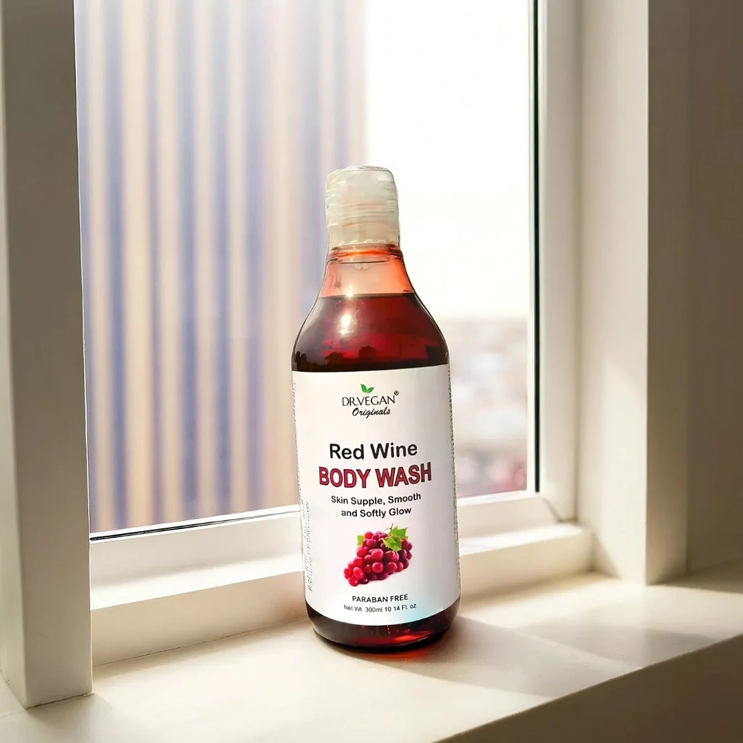 Red Wine Body Wash | Cleanses Skin, Antioxidant-Rich, Hydrating, Cooling Effect, Deep Cleansing - 300 ml-3