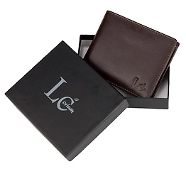 DI- Brown3410 Men Leather wallet
