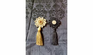 Fancy Tessal bross with jutth item