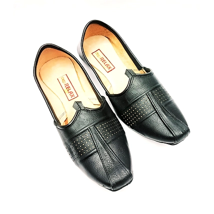 Gents Jutti Nagra Mojari-12537445