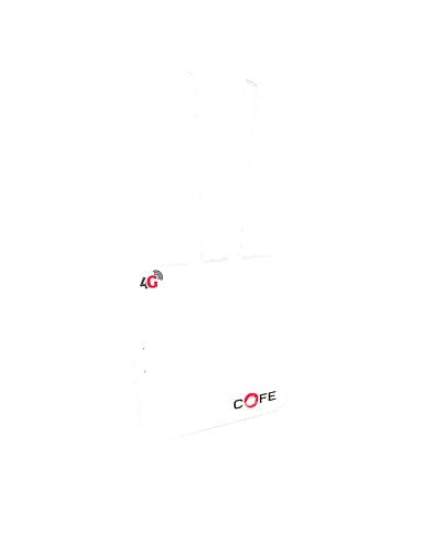 COFE CF-4G 903 | Speed upto 300Mbps | All 4G/5G Sim Compatible | Plug and Play | No Configuration Required | Micro SIM Card Slot | Supports DVR, NVR, Wi-Fi Camera | 3 Antenna | 128MB RAM Configuration-1