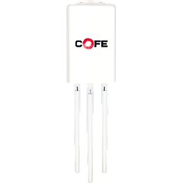 COFE CF-807WD III WITH WIFI-6 with 600Mbps Speed 4G & 5G Sim Support Wi-Fi Router, single_band No Configuration Required, with Nano SIM Card Slot and 3 Antenna (512MB RAM, White) Water Proof WiFi Device