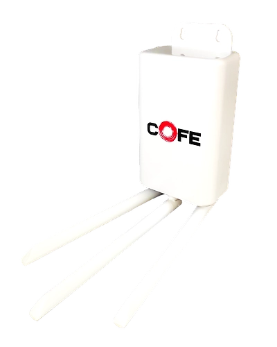 CF-807WD III WITH WIFI-6 with 600Mbps Speed 4G &amp; 5G Sim Support Wi-Fi Router, single_band No Configuration Required, with Nano SIM Card Slot and 3 Antenna (512MB RAM, White) Water Proof WiFi Device-1