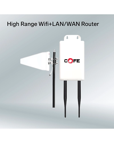 CF-807WD IIS  with Up To 600 Mbps Speed Wi-Fi-6 Router, (4g &amp; 5g Sim Compatible) Internet Router, Support External Antenna with High Range Upto 8 km and above Outdoor Antena,-1
