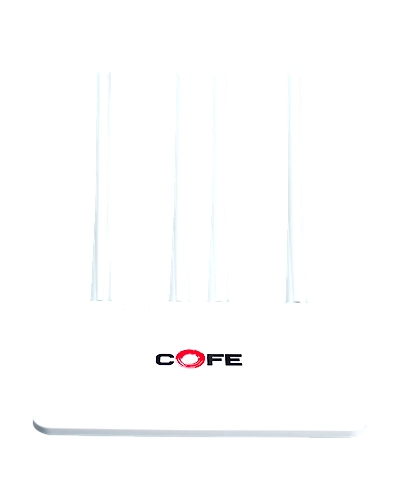 COFE CF-05-CT04 with WiFi-6,  WiFi Up-To 600mbps, 32 Device Connect,  Support 4G/5G Sim Wi-Fi Router Support Type-C Internet &amp; Power with Micro SIM Card Slot and 4 Antenna, Auto Switching LAN/WAN-2