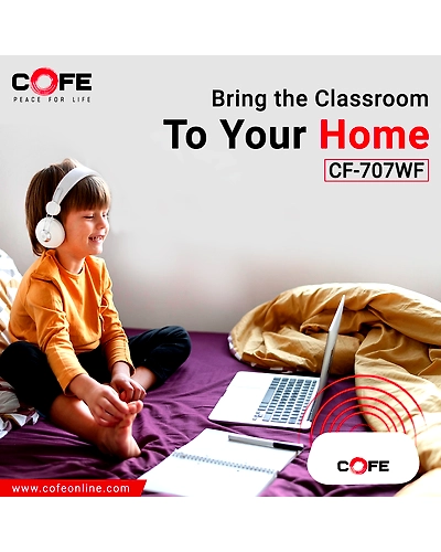 CF-707 WiFi-6  | 4G/5G Sim Compatible Data Card Portable WiFi All CCTV Dvr and Nvr and WiFi Camera Airtel, Vodafone, Jio Sim Based 4G LTE WiFi and Wired Modem with WiFi-3
