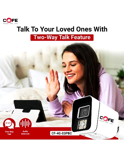 CF-4G-03PBC Support self Bandwidth WDR, Infrared Night Vision, Face Detection, Night Vision, Motion Detection, Two -Way Audio-3