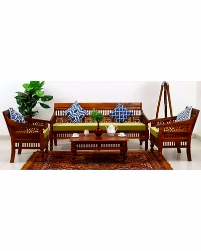 WOODEN SOFA SET-12537765