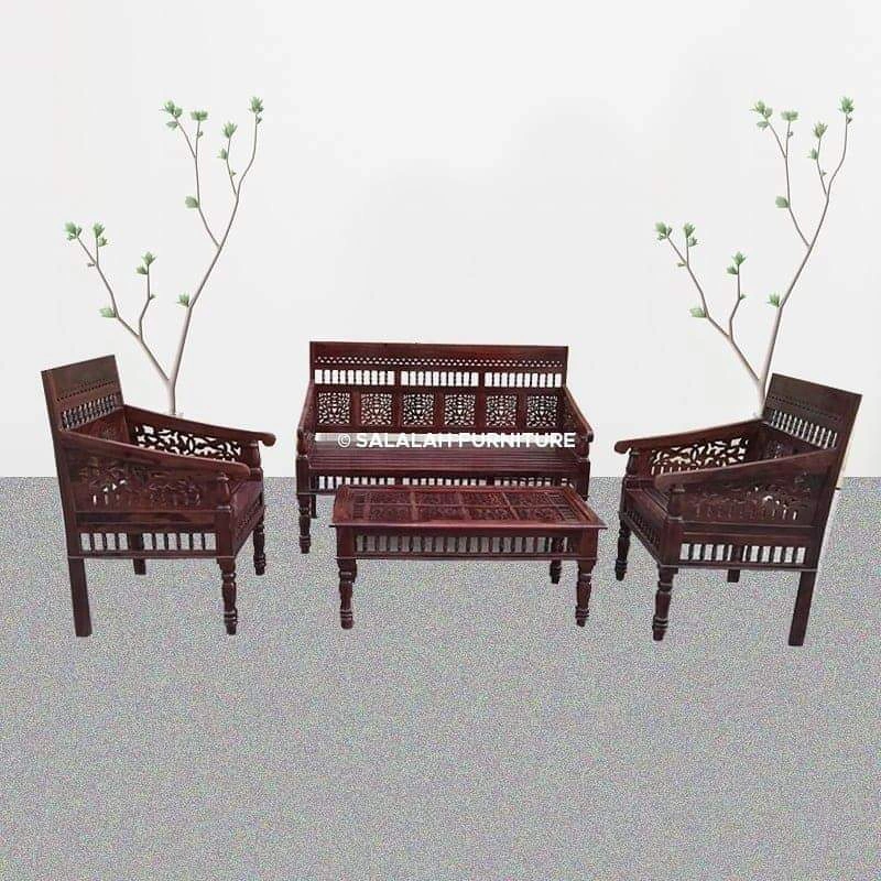 WOODEN SOFA SET-2