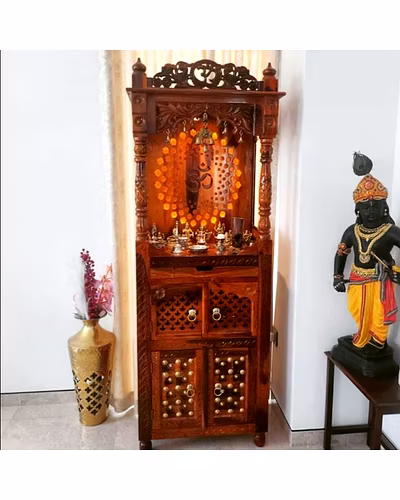 Wooden 4 DOOR Temple-3
