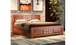 Wooden Sheesham Bed