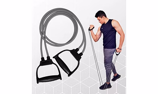 Manogyam Double Toning Band Heavy Quality Exercise Band for Full Body Workout For Unisex Resistance Band  (Pack of 1)
