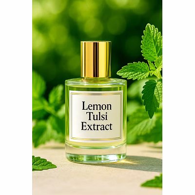 santal bliss shakti lemon tulsi extract – wholesale lemon tulsi extract combines citrus for global b2b buyers