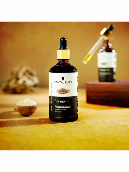 Shakti Sesame Oil – Wholesale Nutrient-rich natural oil used for skin hydration and for Distributors, Importers &amp; Private Label-1121-105ml