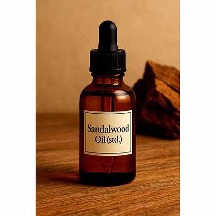 Shakti Sandal Wood Oil (Std.) – Wholesale Premium essential oil known for its deep, sweet for Distributors, Importers & Private Label