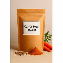 santal bliss shakti carrot seed powder – wholesale full of beta-carotene and vitamins that nourish and for distributors, importers & private label