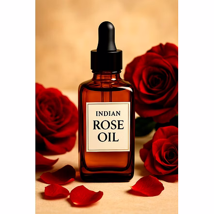 Shakti Indian Rose Oil – Wholesale Luxurious aromatic oil known for its deep, floral for Distributors, Importers & Private Label