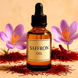 santal bliss shakti saffron oil – wholesale luxury elixir known for enhancing complexion and radiance for distributors, importers & private label