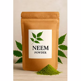 santal bliss shakti neem powder – wholesale powerful natural antiseptic and antibacterial agent for distributors, importers & private label
