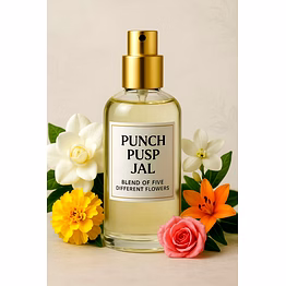 santal bliss shakti punch pusp jal (blend of five different flowers) – wholesale sacred blend of five floral for global b2b buyers