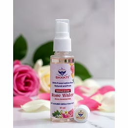 santal bliss shakti rose water – wholesale natural distillation of rose petals used for toning, for distributors, importers & private label