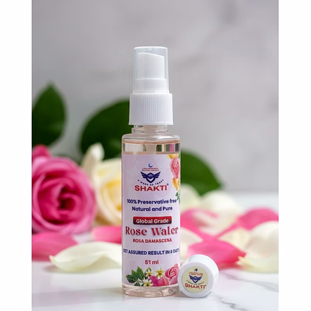 Shakti Rose Water – Wholesale Natural distillation of rose petals used for toning, for Distributors, Importers & Private Label
