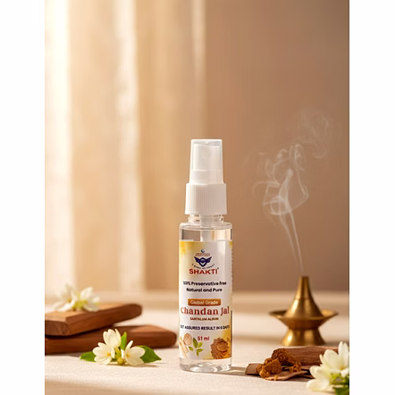 Shakti Chandan Jal – Wholesale Natural sandalwood water used as a facial toner for Distributors, Importers & Private Label