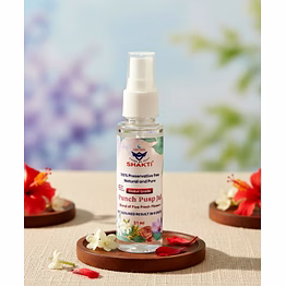 santal bliss shakti panchphuspa jal – wholesale blend of five sacred floral extracts used for for distributors, importers & private label