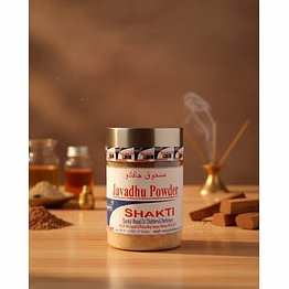 santal bliss shakti javadhu powder – wholesale fragrant blend of sandalwood and herbs used as for distributors, importers & private label