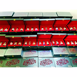 shakti sandalwood oil distillers multiple perfumes box size m-73 12 x 15 x 5 inch