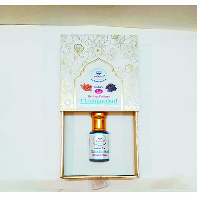 shakti sandalwood oil distillers solo perfumes box size cb-24 8.8 x 8.8 x 3.5 cm