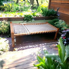 indian traditional bed handmade charpai bed