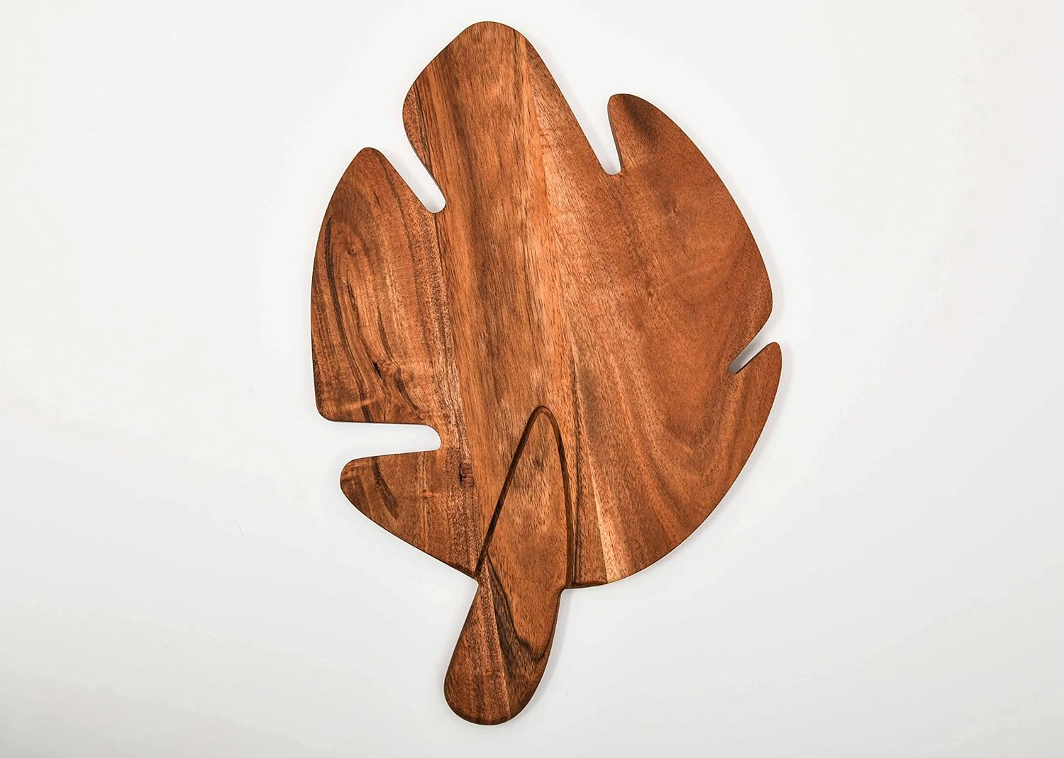 Leaf Shape Acacia Wood Cutting Board-WL-CB-001