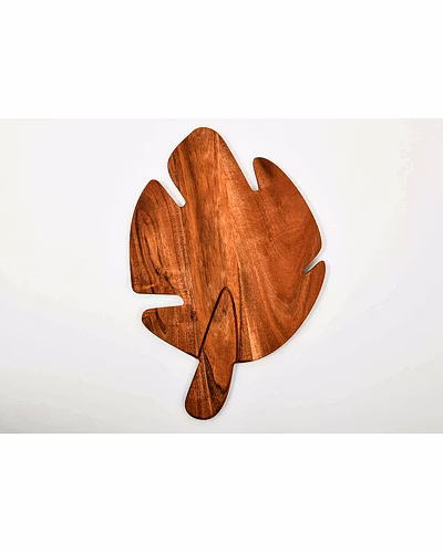 Leaf Shape Acacia Wood Cutting Board-WL-CB-001