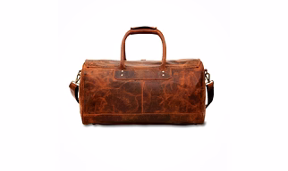 Martin Enterprises Large duffel bags for men holdall leather travel bag overnight gym sports weekend bag Code 1026