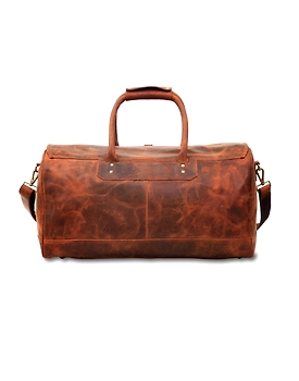 Martin Enterprises Large duffel bags for men holdall leather travel bag overnight gym sports weekend bag Code 1026