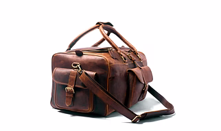 Martin Enterprises Large duffel bags for men holdall leather travel bag overnight gym sports weekend bag Code 1024