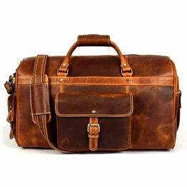 martin enterprises large duffel bags for men holdall leather travel bag overnight gym sports weekend bag code 1025